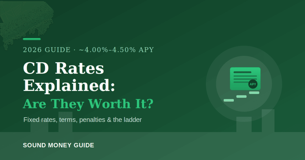 CD rates explained 2026 are certificates of deposit worth it
