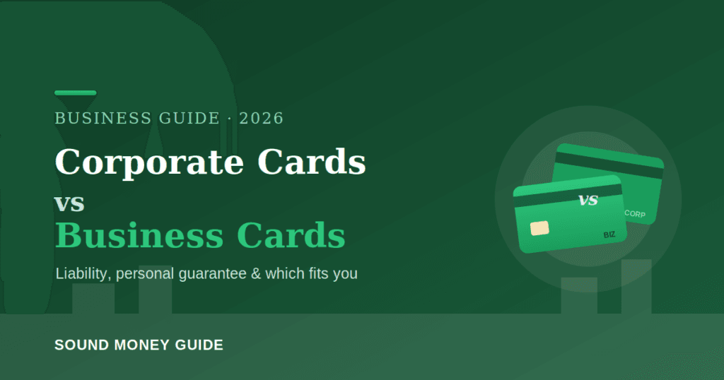 Corporate cards vs business credit cards 2026 key differences explained