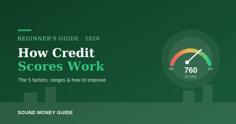 How credit scores work beginner's guide 2026 the 5 factors