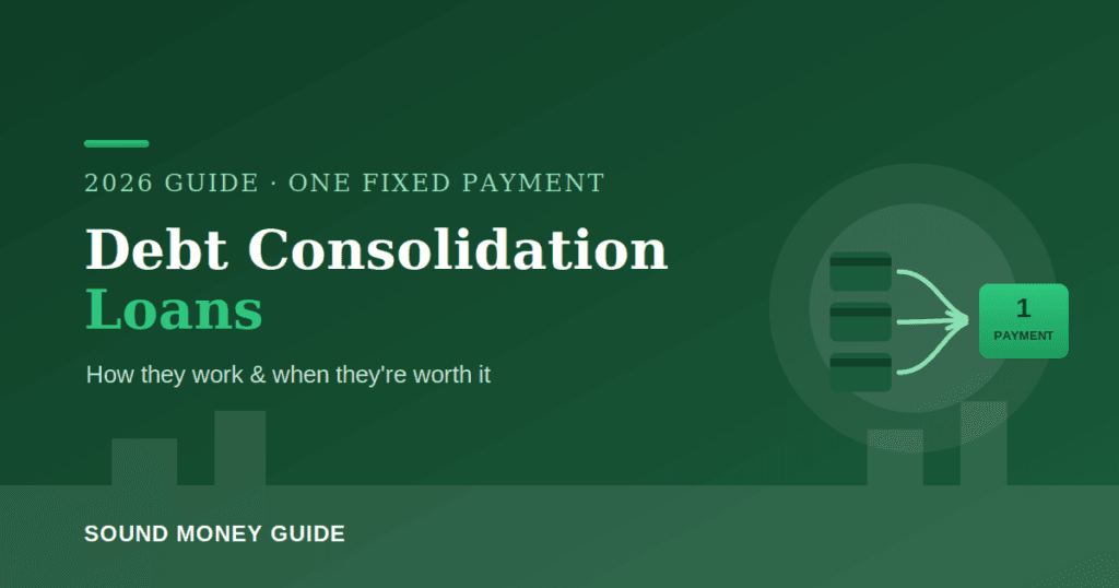 Debt consolidation loans 2026 how they work and when they save money
