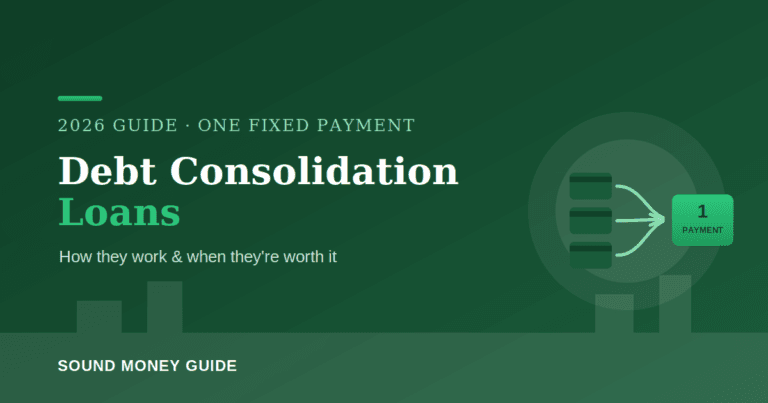 Debt consolidation loans 2026 how they work and when they save money