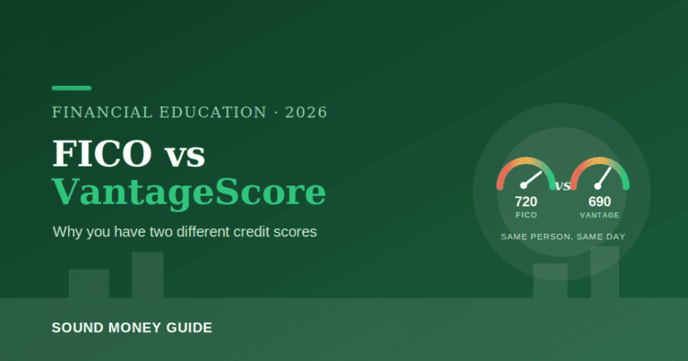 FICO vs VantageScore 2026 why you have two different credit scores