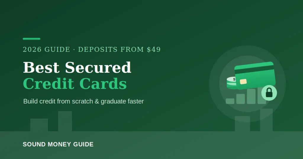 Best secured credit cards 2026 for building credit compared
