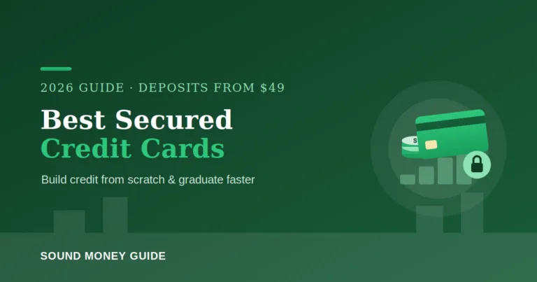 Best secured credit cards 2026 for building credit compared