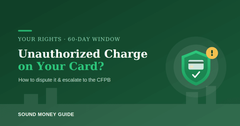 What to do if charged an unauthorized fee on your card 2026 guide